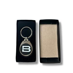 Brinkley RV Travel Trailers 5th Wheel Keychain Fob New in Box Silver Black White